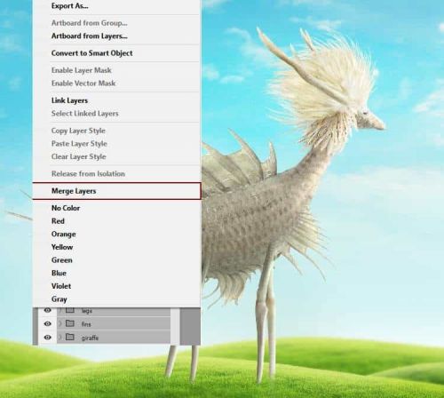آموزش طراحی موجود خیالی در فتوشاپ